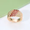 Modny pierścionek z koralikami dla kobiet Świeciowe akcesoria weselne romantyczne pierścionek szampan z cyrkoniem zaawansowany luksus luksus
