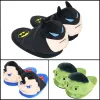 Slippers 2021 Nieuwe vleermuis slippers pluche kawaii huis zachte antislip vacht schattige winter warme schoenen sandalen pluizige schuifregelaars