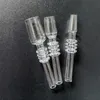 510 Thread Banger Nails Drip Tip Quartz Cerâmica Titanium Nail Acessórios para fumar para Kit Coletor de Néctar Substituição Concentrado Dab Palha Tubo de Água