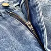 Jeans pour hommes Drift Style américain Streetwear Vintage Vêtements Casual Loose Couleur Solide Pantalon long Pantalon pour hommes unisexe