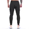 Herrenhose Herren Training Cargo GYM Track Jogginghose Jogger Lässige atmungsaktive Streifen Workout Fitness Männliche Laufsporthose