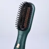 Brosses Portable 2 en 1 sèche-cheveux automatique brosse bigoudi pour friser et lisser peigne à air chaud lisseur multifonctionnel