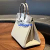 Tote Bags Himalaya Crocodile Handbag Genuine Cestbau Imported Crocodile Skin Nile Himalayan Puzzle Totego Platinum 25 30cm Cowhide Handbag have logo HB5JOG