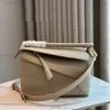 Puzzle Fold Tote Leather Makeup Bag Shoulder Bag Puzzle Large Capacity Zipper Leather Bag Body Linen Adjustable Shoulder Strap Vacation Casual Crossbody D 672