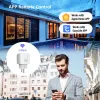 Bediening Smart Plug Mini 16A, WiFi Smart Outlet Werkt met Apple HomeKit, Alexa, Google Home SmartThings, afstandsbediening met timerfunctie