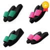 Slippers women's one-sided flip flops summer thick sole sandals outerwear casual beach GAI flip-flo platform black colorful EVA Gladiator soft thick rainbow