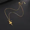 Pendant Necklaces Lemegeton Classic Artist Ballet Dancer Necklace For Women Stainless Steel Jewelry 2024 Fashion Gift Whosesale