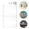 Quadros 1 conjunto de moldura acrílica Po Wall Display Picture Clear Holder (M)