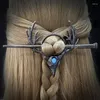 Party Supplies 2024 Vintage Metal Chopsticks Nordic Style Headdress Gothic Punk Hair Sticks Girls Accessories For Women