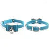 Dog Apparel Pet Fiber Belt Bell Tie Necklace Cost-Effective And Good Quality Use Materials