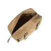 Bags Molle Pouch Tactical Waist Bag EDC Molle Tool Zipper Waist Pack Phone Case Airsoft Durable Belt Pouch Hunting Bag