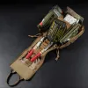 Sacs Vulpo Tactical MOLLE EDC POUPE MÉDICALE SALLES DE premiers soins Sac Bagt d'outils de survie de la taille de la taille militaire