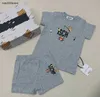 Combinaisons pour tout-petits, body pour nouveau-né imprimé ours, taille 73 à 110, ensemble T-shirt d'été pour nourrissons, manches courtes et shorts, 24 mars, nouvelle collection