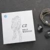 Hörlurar tinhifi c2 mech warrior dynamic förare inear wired hörlur IEM PU+LCP Composite Membran hörlurar 2PIN 0,78 | 7Hz Zero KZ