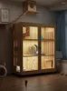 Abbigliamento per cani Grande allevamento di lusso Cat Nest Home Cabinet Cattery House Indoor