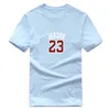 Rot 23 Designer Neue Straße Brief T-shirt Mann Casual Oansatz T-Shirt Atmungsaktive Sommer T-shirt Mode Baumwolle Lose Kurzarm