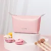 Sacs à cosmétiques, petite pochette, sac de maquillage mignon, accessoires de rangement en cuir, organisateur Portable à fermeture éclair