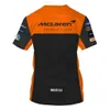 Erkek Tişörtler Sıcak F1 McLaren T-Shirts Formula One Takım Yarış Araba Takım Man Moto Açık Tees Top Kısa Kollu Parti Çocuk Giyim F22