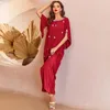 Vêtements ethniques Ramadan Hijab Robe Longo Dubaï Abaya Turquie Islam Arabe Pakistanais Musulman Longue Soirée Robes Africaines Pour Femmes Robe