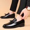 HBP Non-Brand 2024 Summer New Leather Shoes Men Large Size Business Formal Casual Shoes Wedding Lace-up Mens Shoes