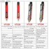 Current Meters UNI-T Non-contact AC Voltage Detector Volt Pen IP67 Indicator LED Flashlight Socket Wall Volt Test Pencil 24V-1000V UT12E UT12M 240320