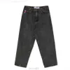 Jeans Men's Wide Leg Jeans, designer Skater Loose Denim Casual Pants