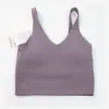 Damen-Sport-BH, sexy Tank-Top, enge Yoga-Weste mit Brustpolster, kein Butterweiches, athletisches Fiess-Kleidungsstück