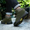 Scarpe da fitness Taglia 46 Stivaletti da combattimento alla caviglia Uomo Tattico da montagna Trekking e trekking Uomo Sneakers Sport Wide Fit Krasovka YDX2