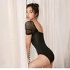 Active Sets One-piece Sport Yoga Jumpsuit Workout Clothes For Women Outfit Fitness Gym Set Short Sleeve Gymnastics Dancing Suits