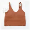 prada balmain burberry celine chanel miu miu loewe gucci fendi Вы Tenue de yoga LU-20 U TYPE Back Align Tob Tops Gym Vêtements Femmes Casual Running Nu Sports Bra Fitness Beau Sou