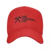 Boll Caps Classic Unisex Terminal List Movie Baseball Cap Vuxen justerbar pappa hatt kvinnor män solskydd