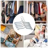 Cintres pliables pour vêtements, 5 pièces, portables, pliables, pour gagner de l'espace, support de séchage, maison, vacances, voyage