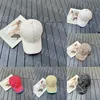 Дизайнерская бейсбольная кепка с буквенным принтом для женщин и мужчин, белые бейсболки Snapback, лето-осень, уличный пляжный козырек Hat281e