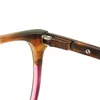 サングラスフレームレトロレトロ2トーンの眼鏡男性スクエアビンテージライトアセテートRXメガネ