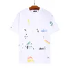 Luxury T Shirt Designer 100% cotton breathable loose fit for summer casual fashion versatility Short sleeved shirt with solid color print, unisex style street hip-hop