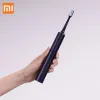 Controle xiaomi mijia t700 sonic escova de dentes elétrica display led ipx7 máquina completa à prova dwaterproof água super densa cerdas macias carregamento indutivo