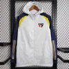 Hombres 2023 2024 Chaquetas de fútbol Brasils Chándales Sao Paulo Sudadera con capucha Deporte Cortavientos Correr Moda Múltiples colores Ropa exterior Flamengo Palmeiras Chaqueta delgada