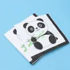 Dîner jetable bannière de fanion panda plaque plaque tasse de tissu nappe de fête d'anniversaire