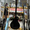 Anpassad elektrisk gitarr, Mahoganybody, Rosewood Fingerboard, Block Pearl Inlay, Decaed Maple Top, Golden Hardware, 6 Strings Guitarra, Free Shipp Höger vänster