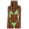 Dameszwemkleding Dameszwempak effen badpak met hoge push-up en kussen met hoge taille Biquinis retro strandpak vakantiestrandpak J240319