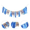 Party Decoration 1st Birthday Decorations Is My 1/2 Banner Baby Boys First One Garland Highchair Flag