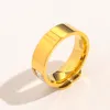 Anel de designer de luxo banhado a ouro 18K para mulheres anel de moda com letras duplas anéis de estilo elegante anel de festa de casamento presente joias de alta qualidade