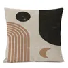 Pillow Geometric Bohemia Boho Linen Cover Tropical Plant Home Decorative Throw Art Decoration Sofa Pillowcase