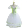 Scen Wear 2024 Romantic Ballet Dress Girl's Children's Velvet Long Sheer Fluffy Sleeves Chorus