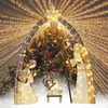 装飾的な置物聖なる家族のキリスト降誕シーンヤードオーナメントサインクリスマスギフトクリスマスガーデン装飾シルエット屋外シルエット