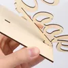 Party Supplies Wedding Ceremony Decorations Guest Book Sign Letter Stand Guestbook Wooden