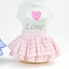 Dog Apparel Arrival Cute Pet Dress Cotton Spring And Autumn Lovely Puppy Cat Princess Skirt