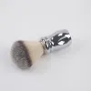 Brush Artsecret High Grade SV647 rakborste nylonhårpläterat metallhandtag Barbershop Men originalgåvor