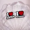 Broches en émail I Love Aspen I Love Savannah, plantes drôles, arbres, broches en métal, Badge à revers, vêtements, sac à dos, accessoires pour cadeau