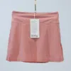Lu Women Sports Yoga spódnice plisowane szorty treningowe wyłożone krótkie spódnicę golfowa tenisowa przeciwca ekspozycja Krótka spódnica LL072